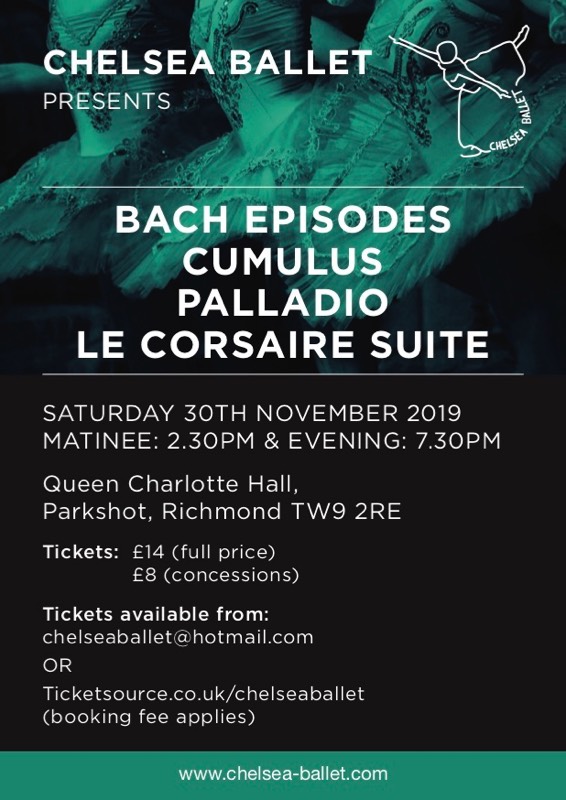 Chelsea Ballet poster for 2019 performance