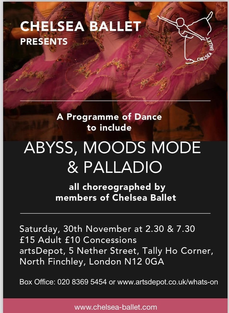 Chelsea Balle performance details postcard format for 2024