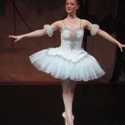Chelsea Ballet dancer dancing The Frost Variation from The Seasons