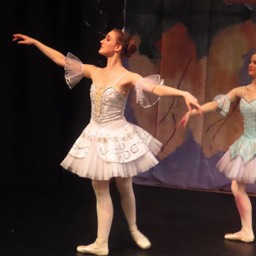 Chelsea Ballet dancers in Waltz of the Flowers from The Nutcracker