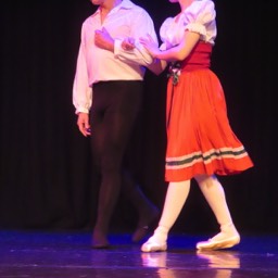 Chelsea Ballet dancers in The Flower Festival in Genzano Pas de Deux © St.John Burkett