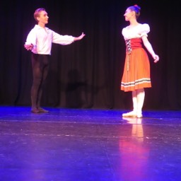 Chelsea Ballet dancers in The Flower Festival in Genzano Pas de Deux © St.John Burkett