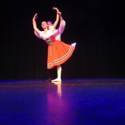 Chelsea Ballet dancers in The Flower Festival in Genzano Pas de Deux © St.John Burkett